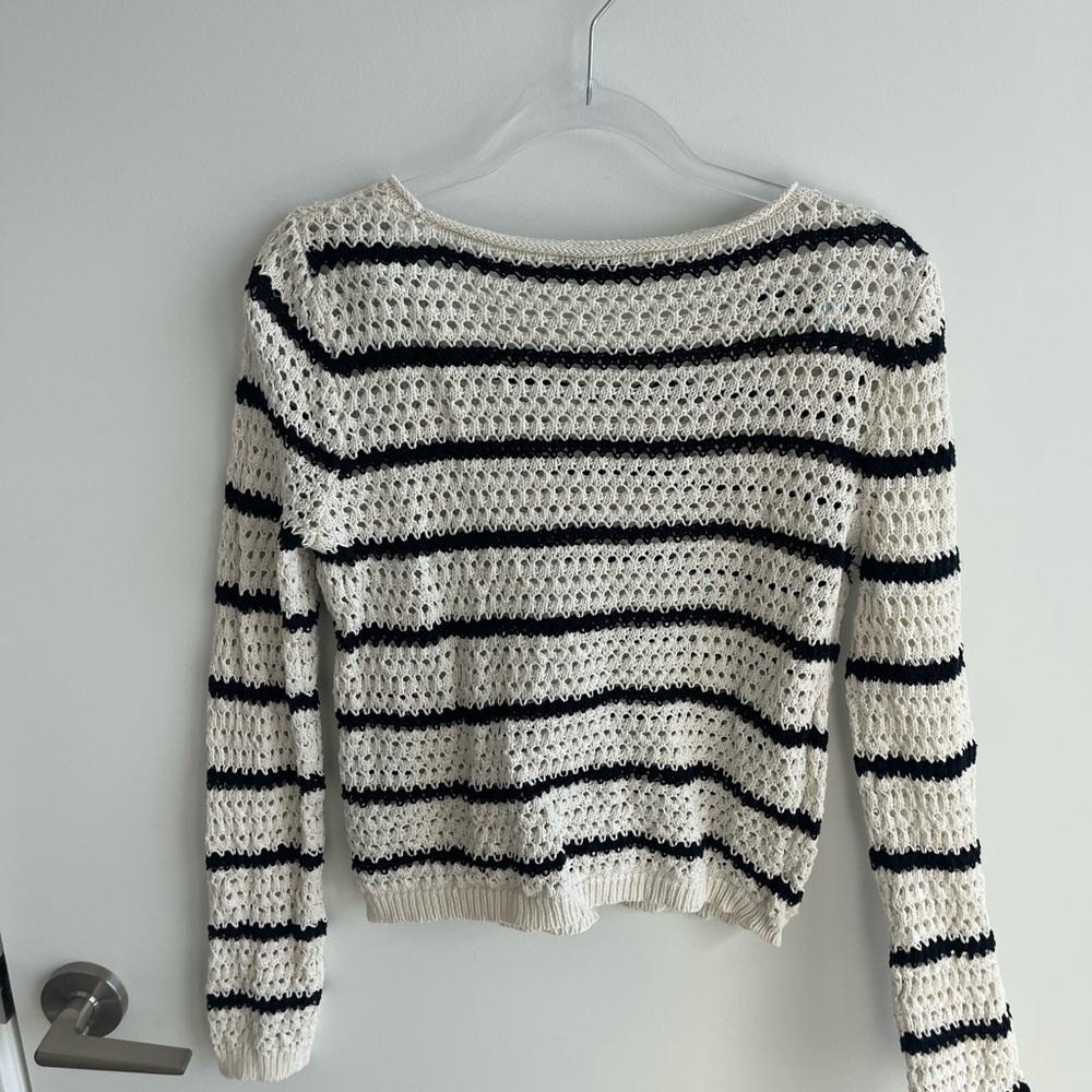 Z Supply Stripes Knit Sweater - Picture 6 of 8
